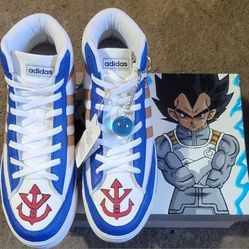 Adidas Custom Dragon Ball Super Vegeta Kicks 