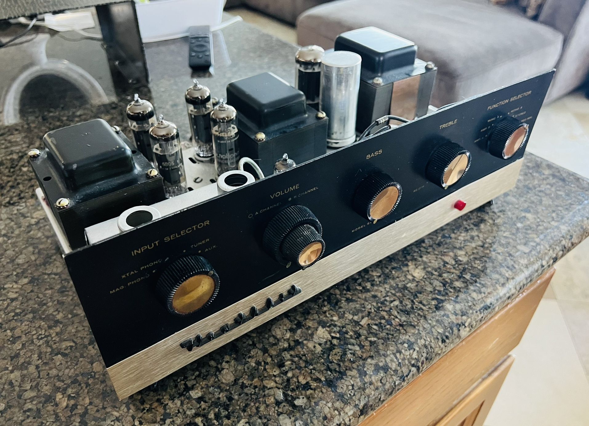 Heathkit SA-2 Stereo Tube Amplifier OBO