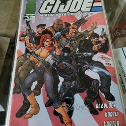 G.I. Joe issue 1 signed