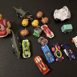 Hot wheels and other toy cars