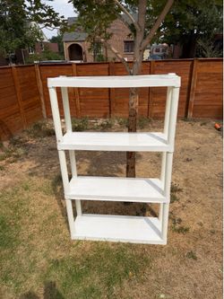 4  - Tier shelf organizer- 30”L x10”x 48”H