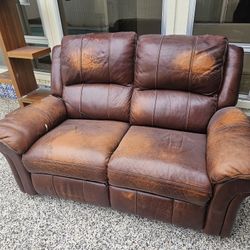 Leather Couch 