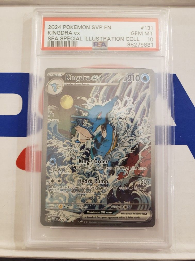 Pokemon Kingdra ex SVP131 PSA 10