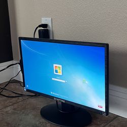 Computer Monitor With HDMI And Built In Speakers 
