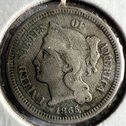 1867 3 Cents  Coin (USA)