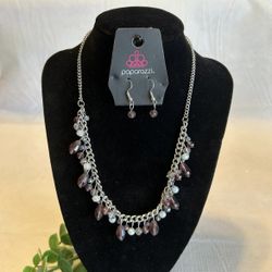 PAPARAZZI • “Courageously Catwalk” Necklace and Earring Set