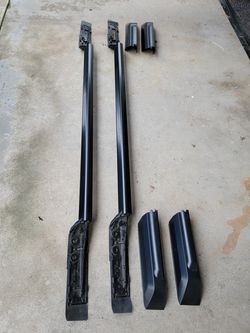 2025 4Runner OEM Black Roof Rails