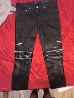 Yves Saint Laurent Biker Jeans