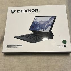 Dexnor for Samsung Galaxy Tab S10+ Plus/S9+ Plus/S9 FE+ Plus/S8+ Plus/S7+ Plus/S7 FE Case with Keyboard 12.4" Floating Cantilever Magnetic Stand Multi