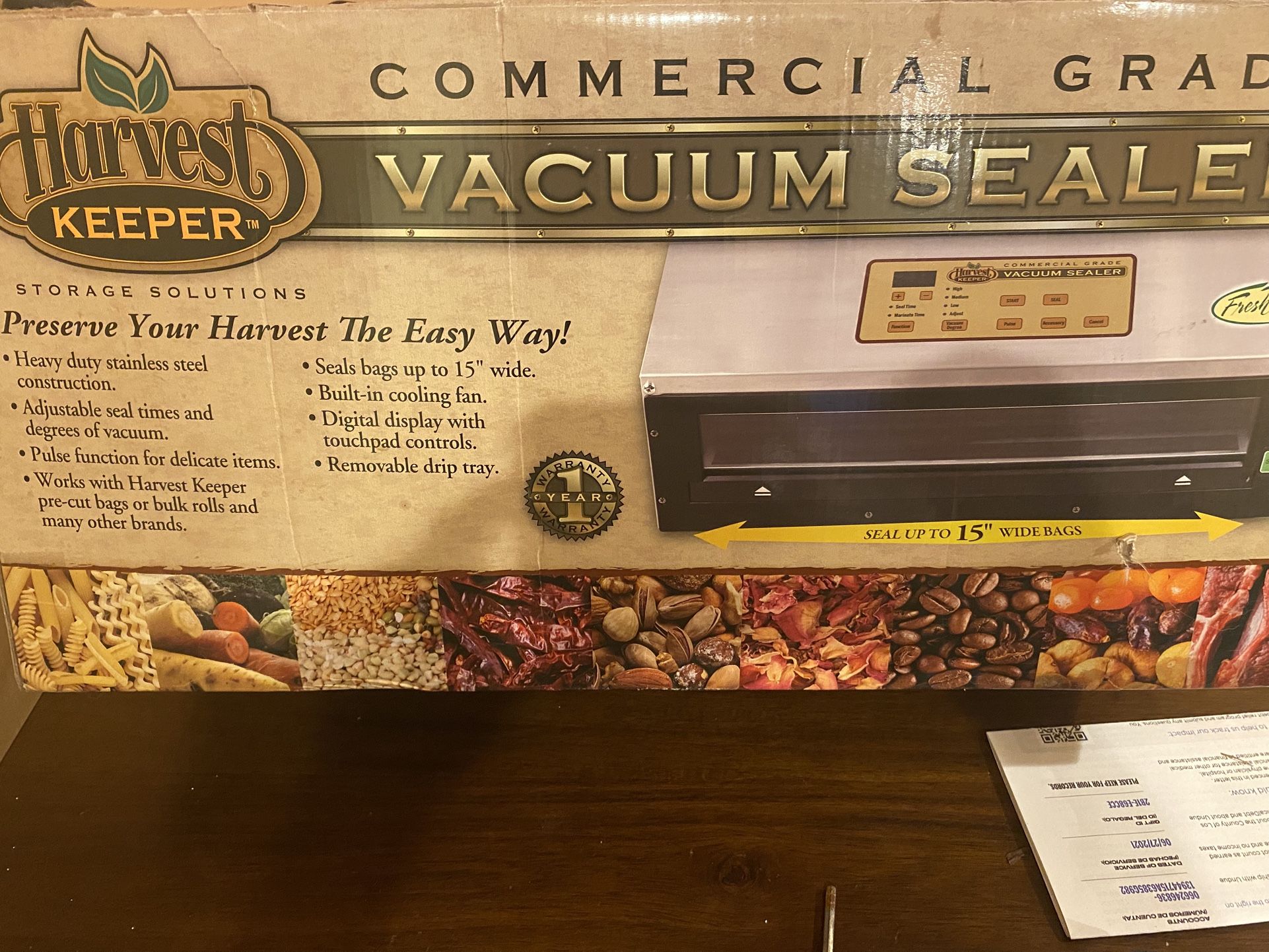 Commercial Vacuum Sealer