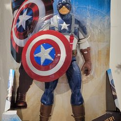 2011 Marvel Captain America The First Avenger Deluxe Action Figure 8" *NIB