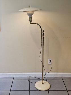 MCM M.G. Wheeler "Sight Light" adjustable floor