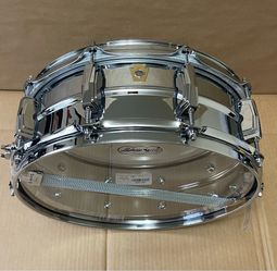 Ludwig 14x5 Supraphonic Snare Drum (LM400) + H&B Road Case — NEW