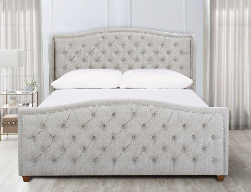 King Bed Frame and Mattress