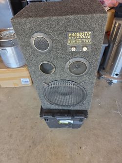 ACOUSTIC RESPONSE AUDIO/VIDEO MONITOR