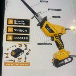 Tegatok Cordless Reciprocating Saw Handheld
