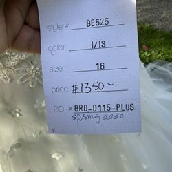 Size 16 Wedding Dress
