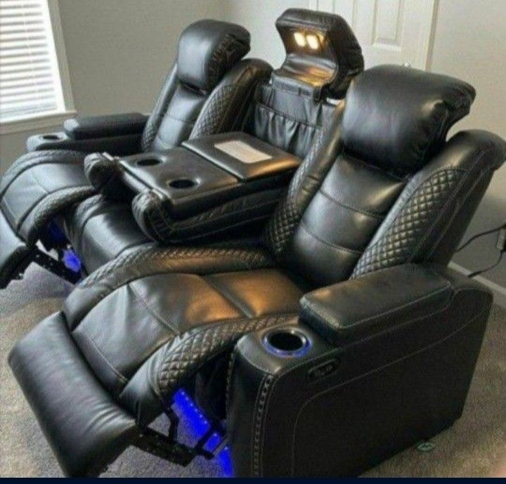 Party Time Power Recliner Sofa Same Day Delivery 🚚