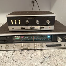Vintage Lafayette LR-440 Stereo Receiver - Tested - Working!