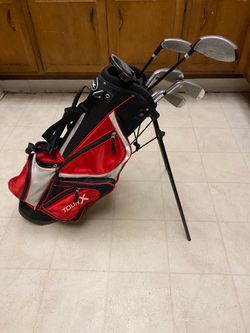Child, golf clubs and bag $65 for all