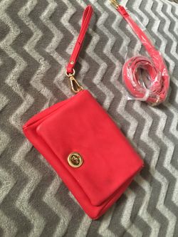 Clutch/cross body purse