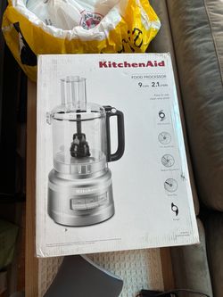 Never-used KitchenAid 9 Cup Food Processor