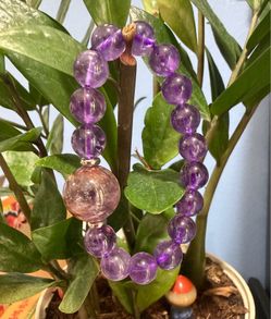 Natural Amethyst Bracelet