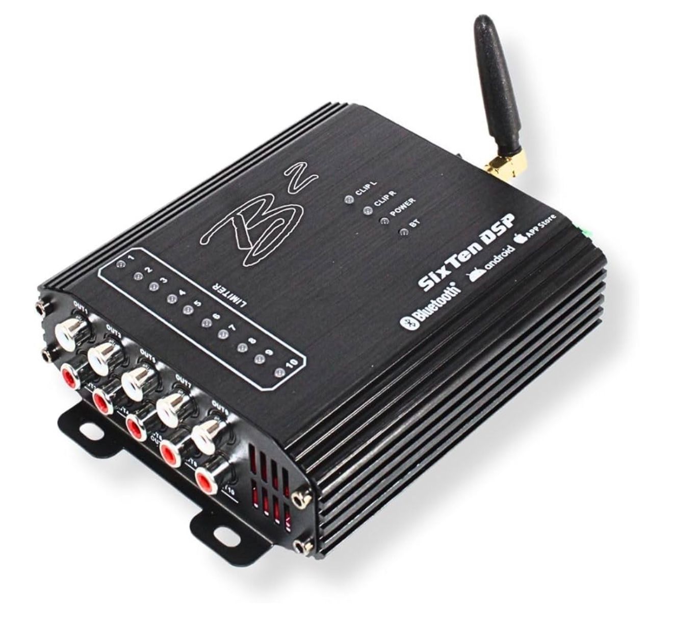 B2 Audio Black 4v 10 Channel DSP with Bluetooth iOS/Android App 96 KHz - 32 Bit