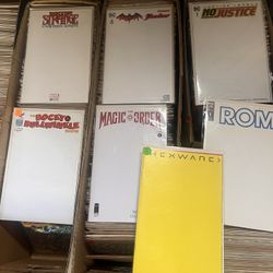 Blank Cover Comic Variants