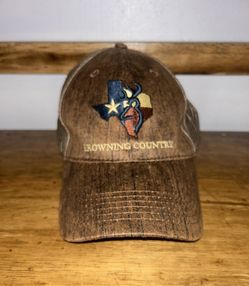 Men’s Texas Browning Country Snap Back Baseball Hat