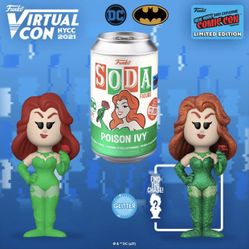 (NEW) Funko Soda DC Comics Poison Ivy Vinyl (New York Comic Con 2021 Exclusive) (Limited Edition 1,200) *CHANCE FOR A CHASE* (VAULTED) 