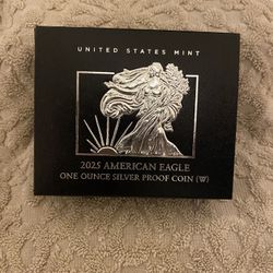 2025 Silver Proof American Eagle From The United States Mint 