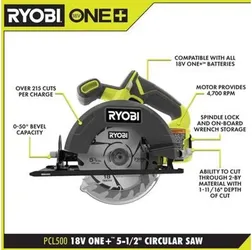 18V Cordless 5 1/2 in. Circular Saw (Tool Only)