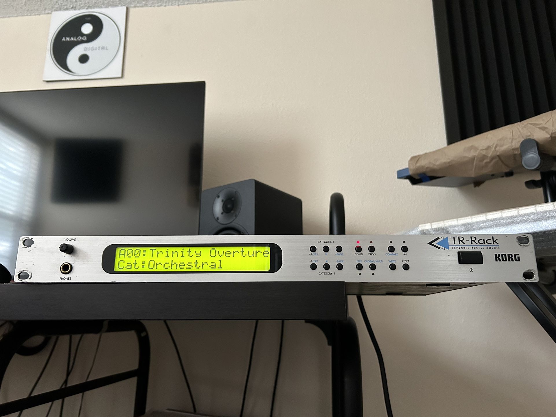 Korg TR-Rack Expanded sound moule