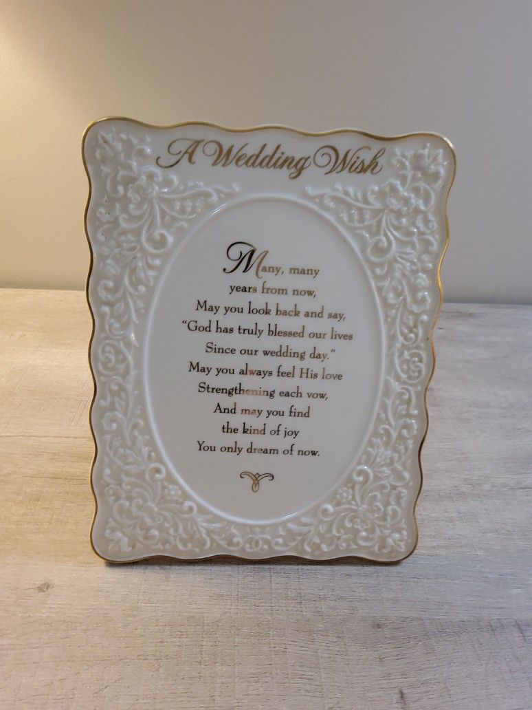 Brand New Picture A Wedding With . Size . 9"× 7" .
