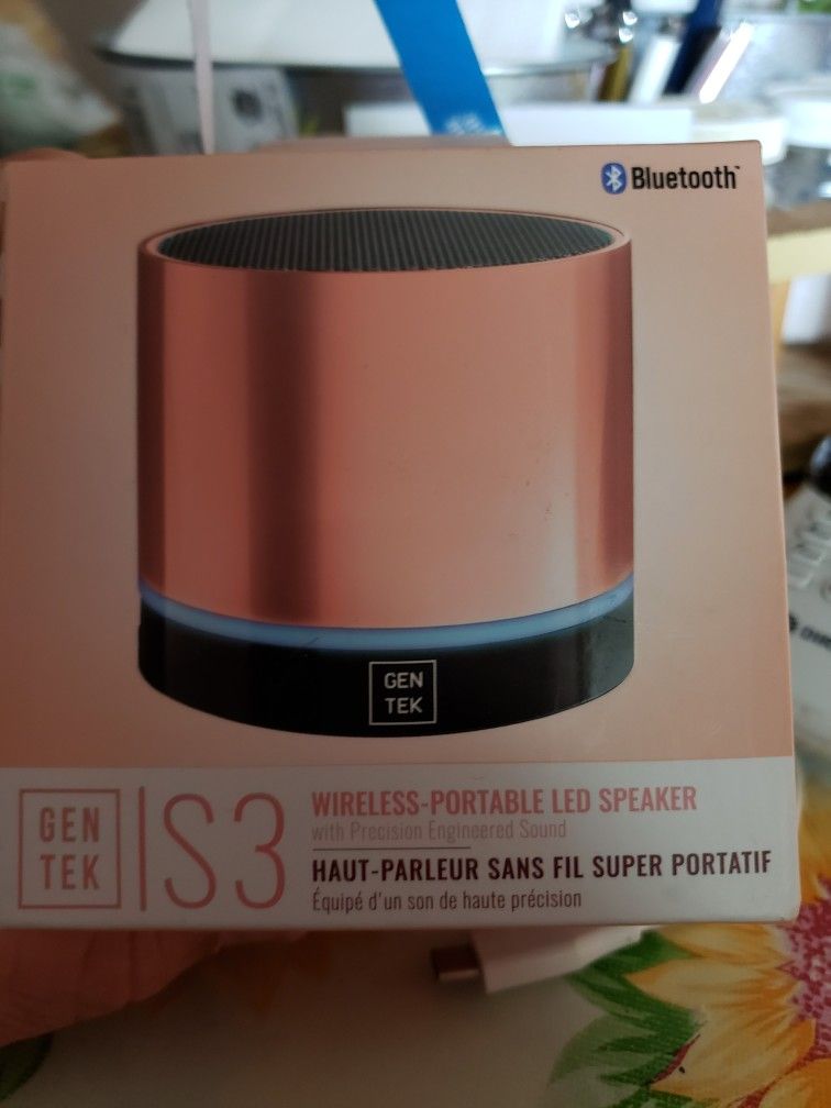 Gen Tek S3 Bluetooth Speaker