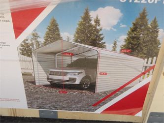 All metal carport steel