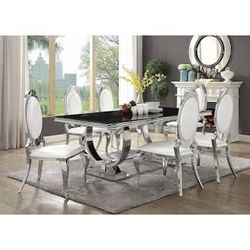 Dining Table Set 7 PCs New Financial Available 