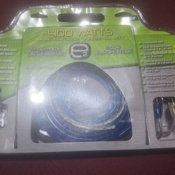 8 Gauge Amp Wiring Kit 400 Watts OFC Copper Wire Car Audio Installation