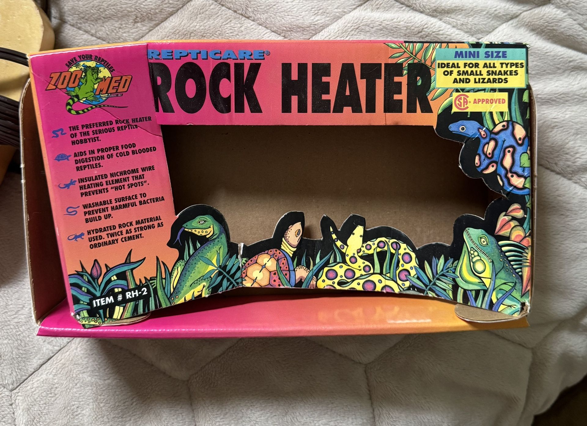 Rock Heaters! Front Porch Pick-up. Terrarium Use Price Drop!