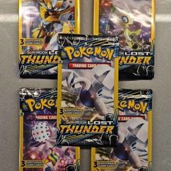 Pokemon Sun & Moon Lost Thunder Sealed Mini Pack!