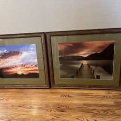 2 Large Wall Pictures 