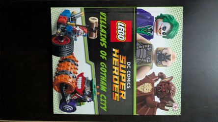 Book -Lego DC Comics Super Heroes Villains Of Gotham City