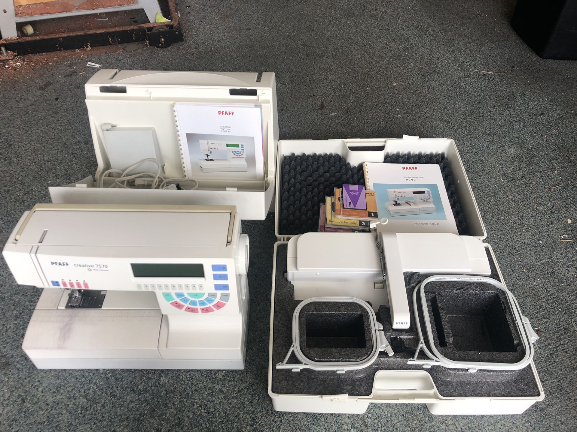 PFAFF 7570 Sewing Machine for Sale in Escondido, CA OfferUp