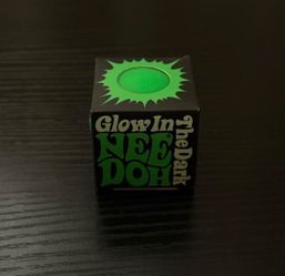 Glow in the Dark Nee Doh - Green