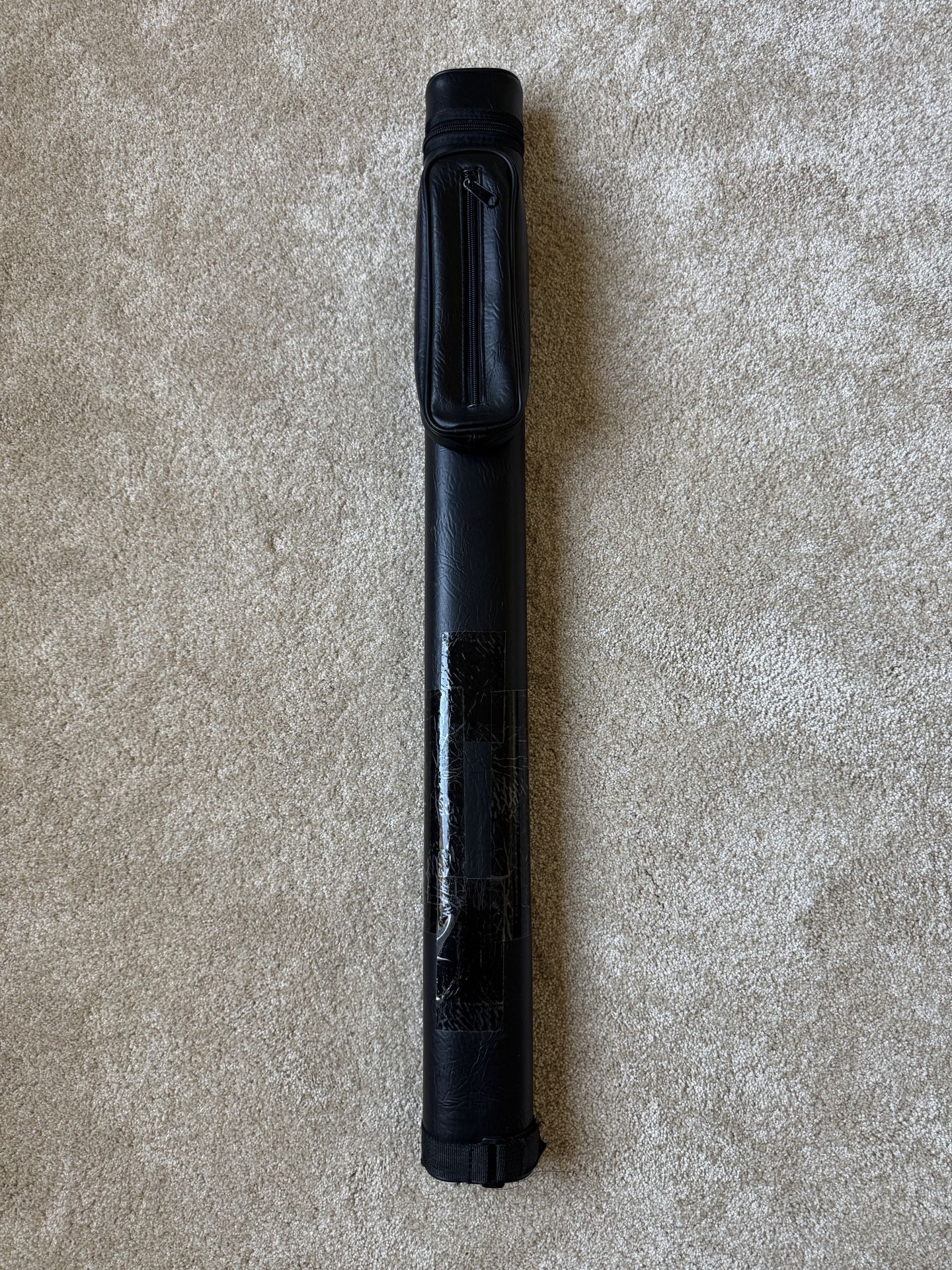 Deluxe Hard Billiards/Pool Cue Stick Carrying Case, 1x1, Black, barely used.