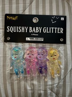 Squishys  glitter baby’s