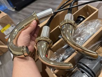 Glacier Bay Bathroom Gold Faucet