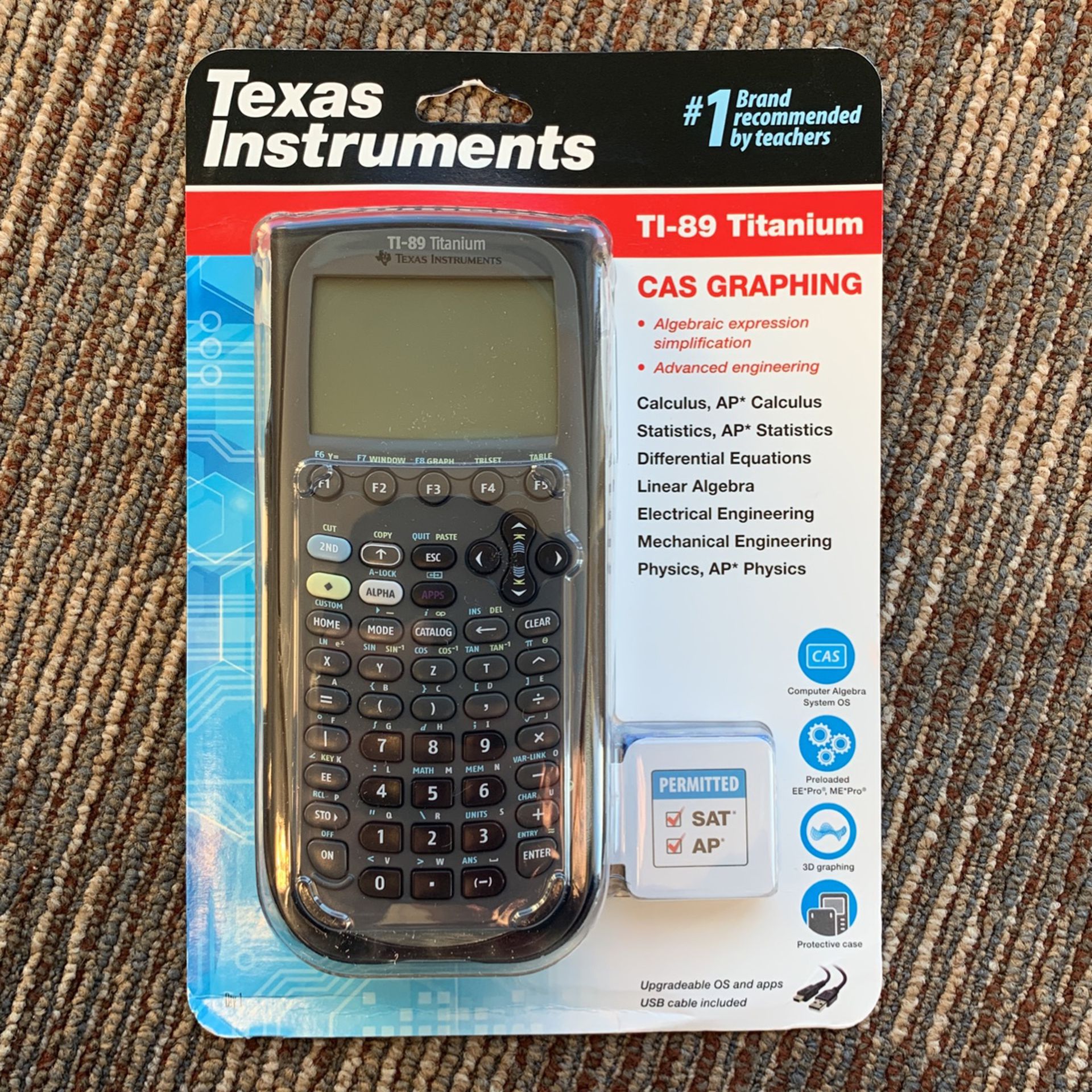 in　Sale　Arlington,　TX　CAS　TI-89　Graphing　for　Titanium　Calculator　OfferUp