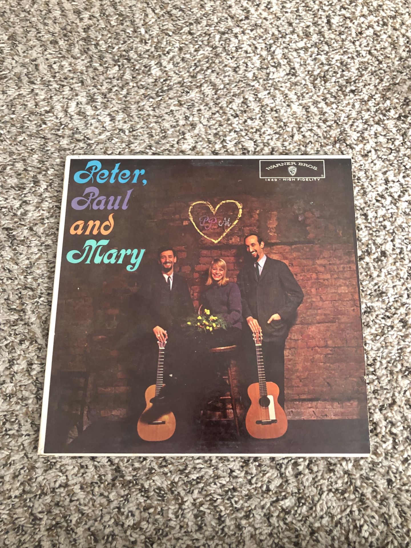 1962 Peter Paul and Mary vinyl album
